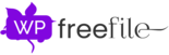 Logo of "WP Free File" a website offering Free download of WordPress GPL Themes and plugins